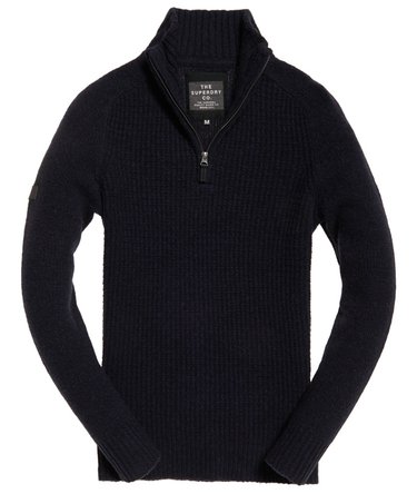 Harlo Textured Henley Jumper Image 2