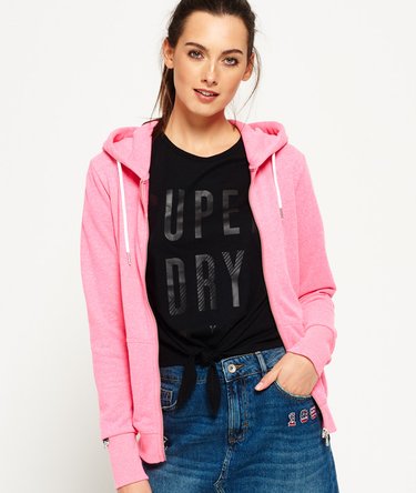 Orange Label Luxe Loopback Zip Hoodie Image 3