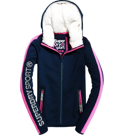 Core Sport Borg Zip Hoodie Image 2