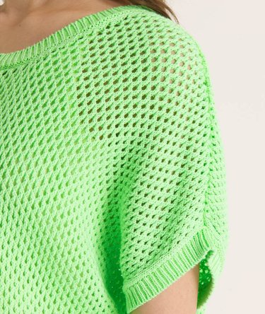 T-shirt i strik Image 6