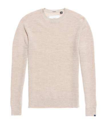 Premium Textured Knit Crew Jumper Image 2