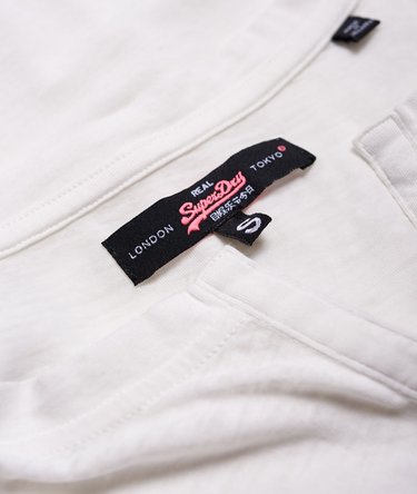 Burnout Notch Neck Pocket T-shirt Image 6