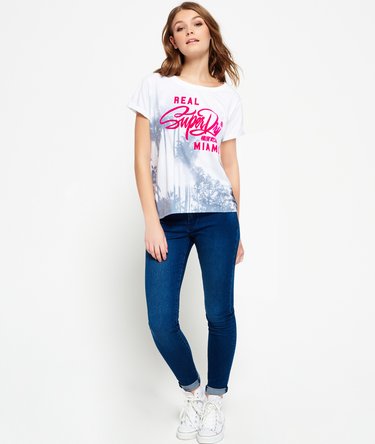 Miami Photographic Boyfriend T-shirt Image 3