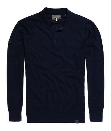 Pull polo en maille Orange Label Image 1