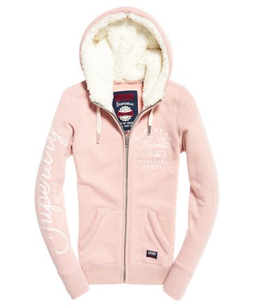 Sweat à capuche zippé et motif appliqué Image 2
