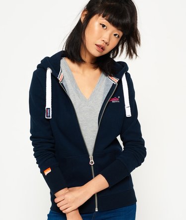 Orange Label Primary Zip hoodie Image 1