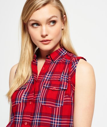 Boyfriend skjorte uten ermer Image 5