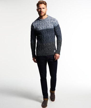 Jersey de cuello redondo Jacob Colour Block Image 3