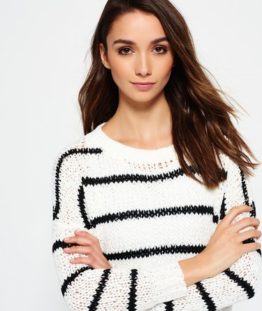 Textured Stripe Tape Knit Jumper Image 5