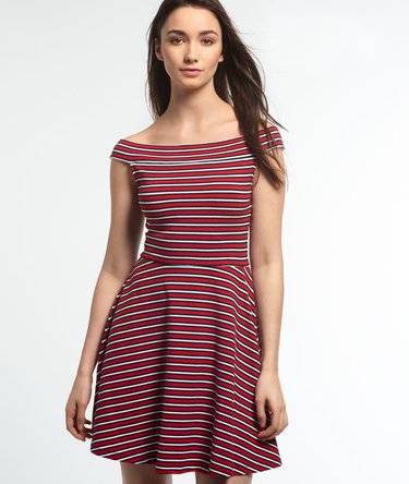 Bardot Skater Dress Image 1