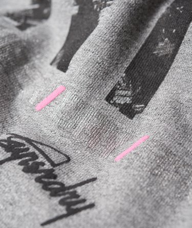 Sky Scraper Cropped Hoodie Image 7