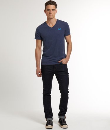 Embroidery Vee T-Shirt Image 3