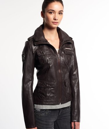 Faux Leather Roadie Jacket Image 1