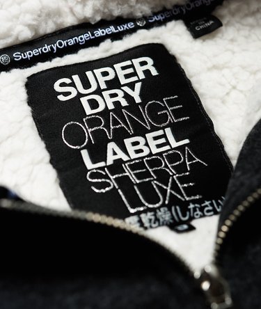 Orange Label Luxe Sherpa Zip Hoodie Image 7