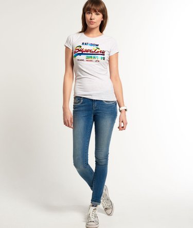 Vintage Logo Rainbow T-shirt Image 3