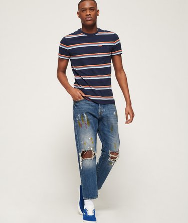 Orange Label Cali Surf Stripe T-Shirt Image 3