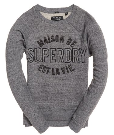 Applique Raglan Crew Sweatshirt Image 2