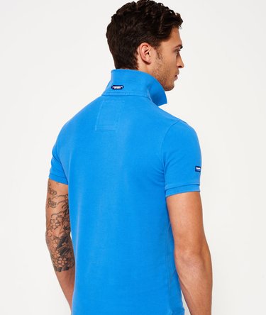 Vintage Destroyed Pique Polo Shirt Image 4
