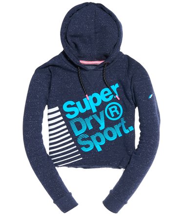 Sport Label Diagonal Hoodie Image 2