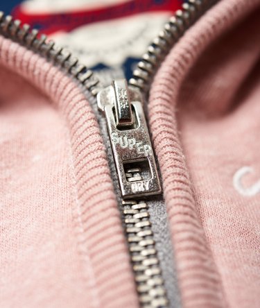 Sweat à capuche zippé et motif appliqué Image 6