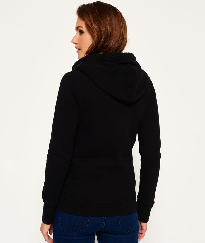 Superdry Clothing Superdry Orange Label Hoodie Women's Orange