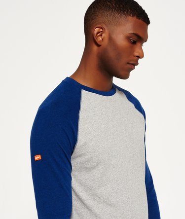 Orange Label Grit Baseball T-shirt Image 4