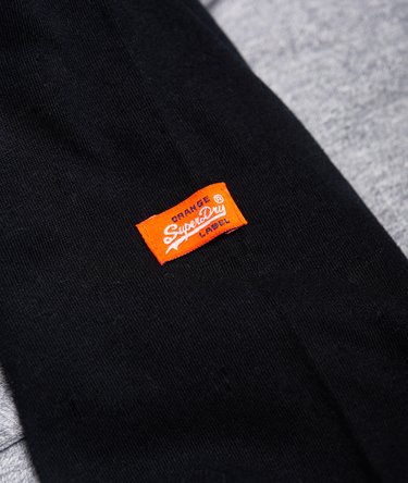 Orange Label Grit Baseball T-shirt Image 7