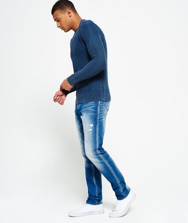 Biker Tapered Jeans Image 2