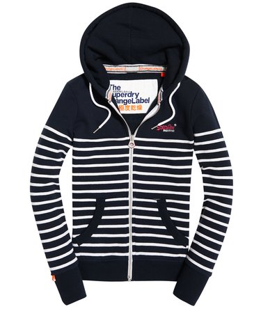 Sudadera con estampado integral, capucha y cremallera de la colección Orange Label Image 2