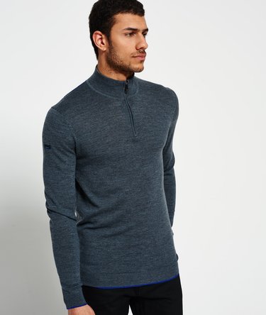 Call Sheet Merino Henley Top Image 1
