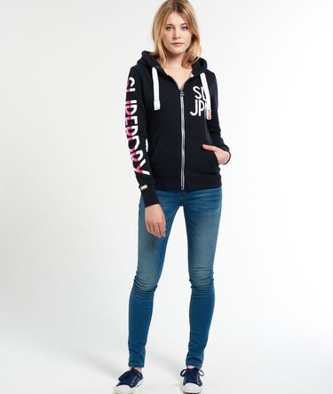 Seventies Zip Hoodie Image 3
