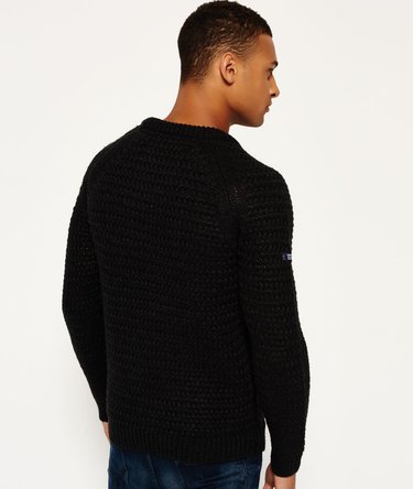Columbus Cable Crew Neck Jumper Image 4