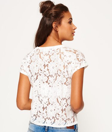 Lace Shell Top Image 5