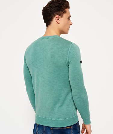 Garment Dyed L.A Crew Neck Jumper Image 4