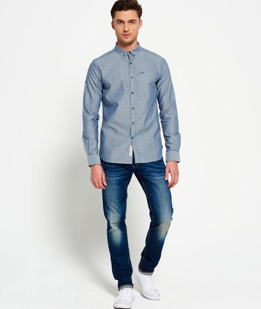 Indigo Loom Oxford Shirt Image 3