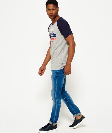 T-shirt à manches raglan Vintage Logo Image 3