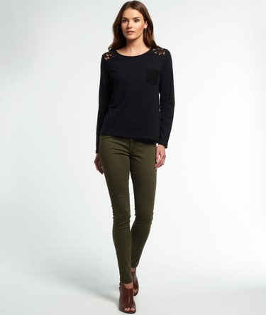 Essentials Lace Slouch Top Image 3
