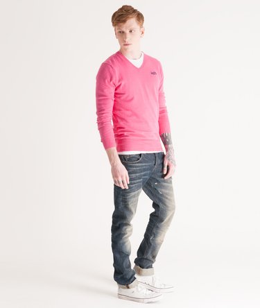 Orange Label Pulli mit V-Ausschnitt Image 3
