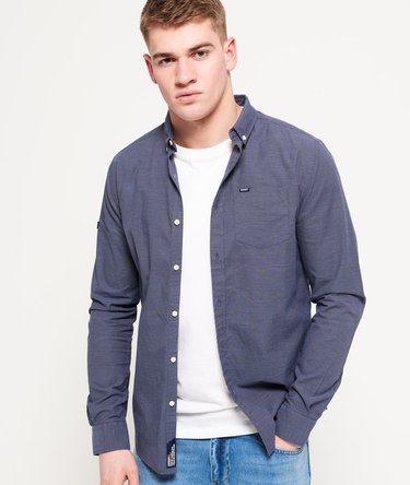 Chemise col boutonné à manches longues Ultimate Pinpont Oxford Image 1