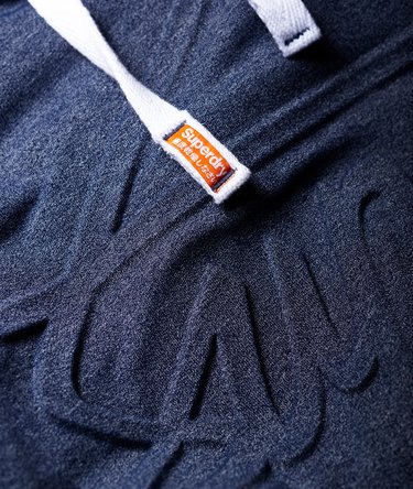 Embossed Crew Hoodie Image 7