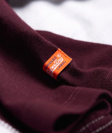 Orange Label Baseball Grit T-shirt Image 6