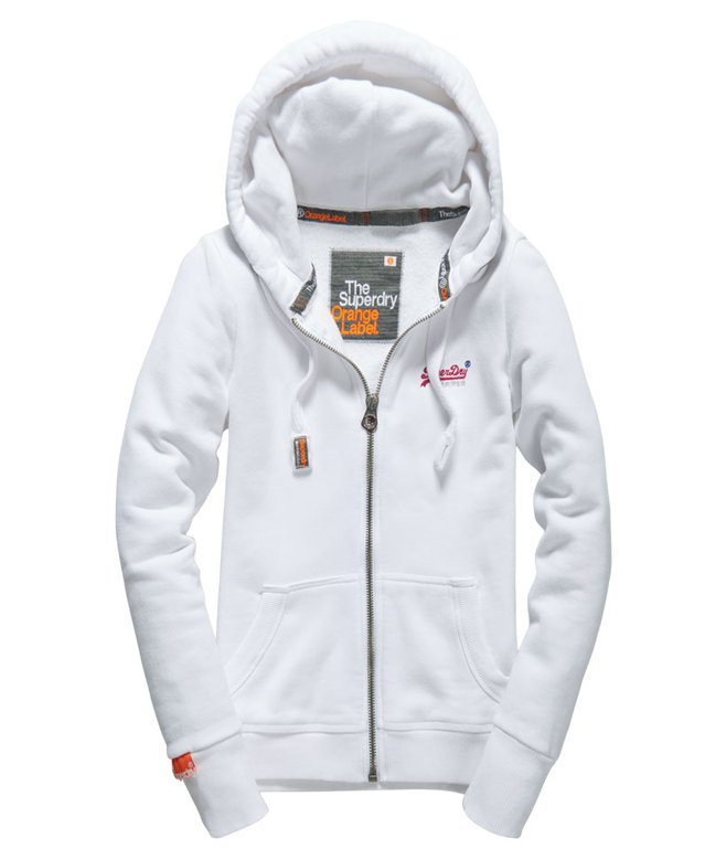 open lace back dress Superdry Women's Orange Label Ziphood Hoodie Not Applicable, Grey (Ice Marl  54g), 8 (Manufacturer size: 6) : Amazon.co.uk: Fashion main image 1