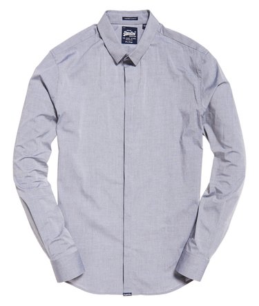 Camisa slim fit de manga larga Image 2