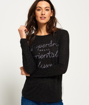 Dunloe Long Sleeve Graphic Top Image 3