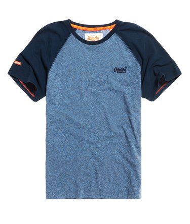 Orange Label Baseball T-Shirt Image 1