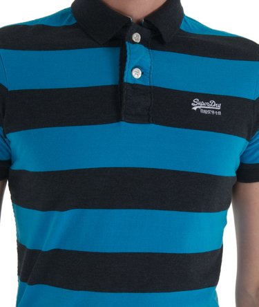 Stripe Jersey Polo Image 5