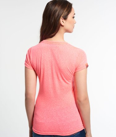 Camiseta Vintage Logo Hibiscus Cut Out Image 4