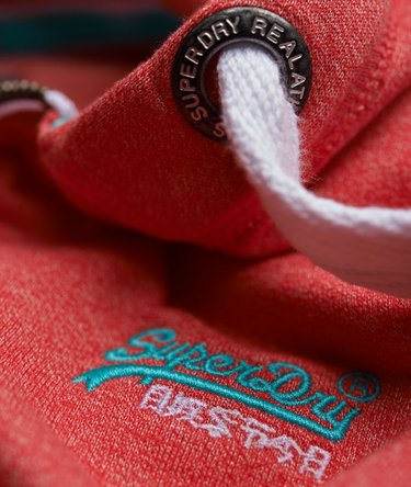 Orange Label Zip Hoodie Image 6