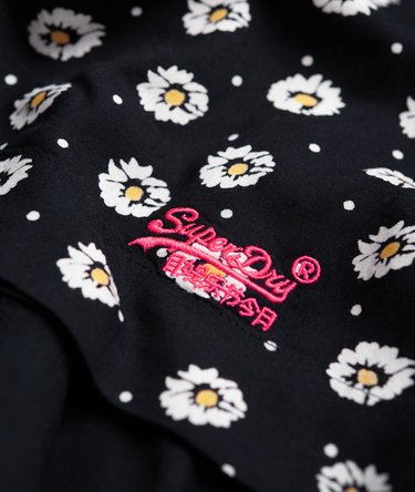 50's Meadow Print Dress Image 6