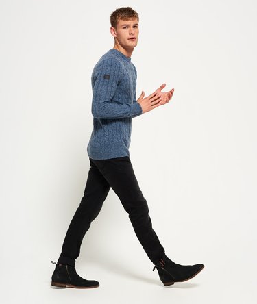 Harlo Cable Crew Jumper Image 3